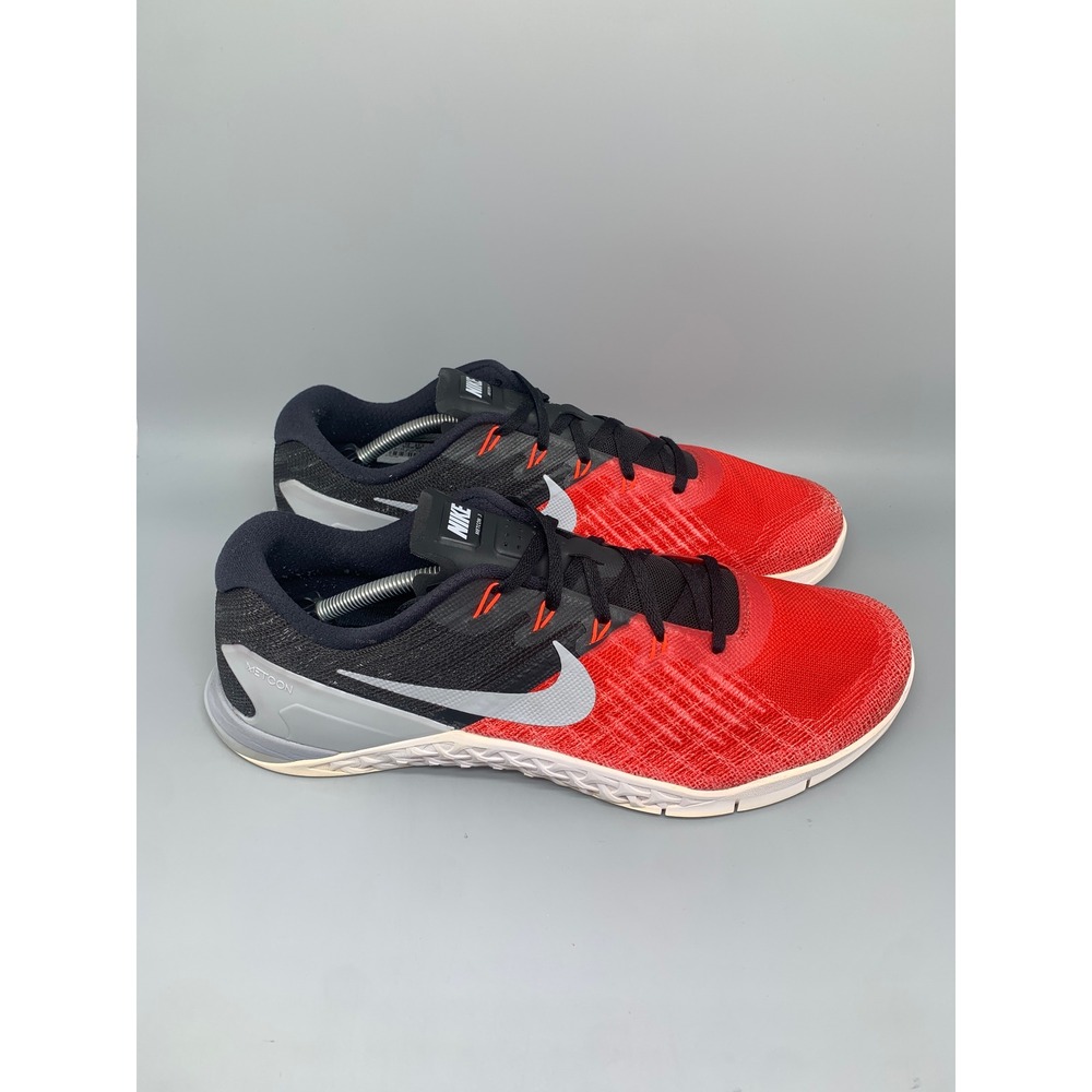 Nike Metcon 3 Training Shoes Red‎ Black 852928-600 Men's Sz 13